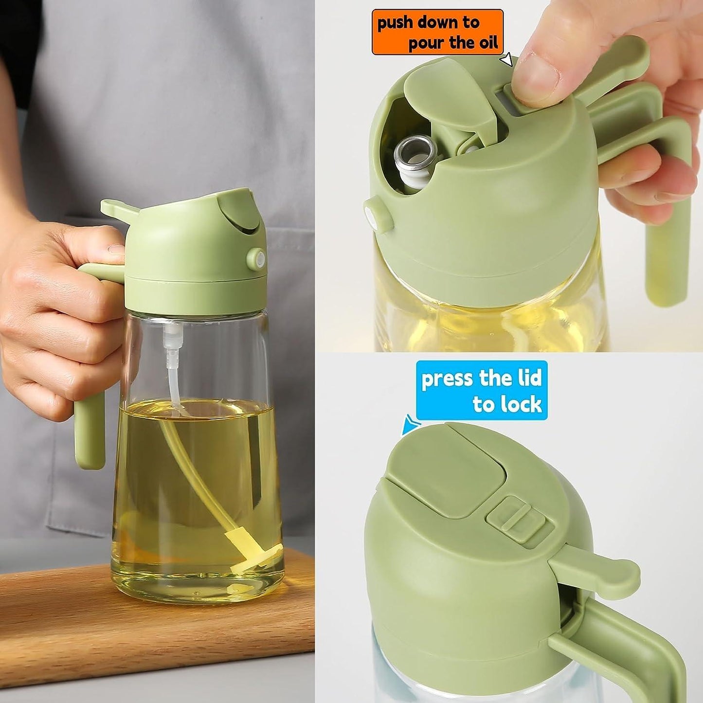 500ml Portable Sprayer Oil Dispenser, TheGrabify®