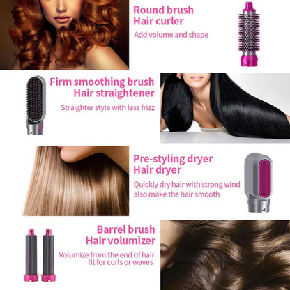 5 In 1 Multi head Hair Styler, TheGrabify®