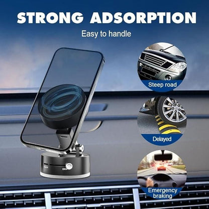 Vacuum Suction Magnetic Phone Stand, TheGrabify®